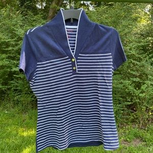 Nautica Two Button Golf Shirt